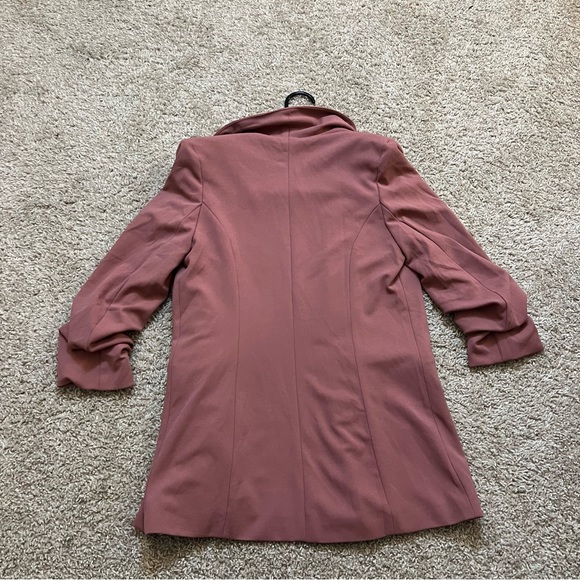 Fashion Nova The Celine Blazer Mauve Size Small - Picture 7 of 7